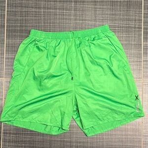 RLX Ralph Lauren Neon Green Athletic Shorts